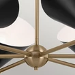 Elstead PHIX függeszték fém, fekete, bronz, fehérE27 - ELS-KL-PHIX-6-CBB