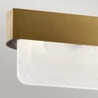 Elstead SERENE függeszték fém, üveg, sárgaréz, LED, 40W, 3000K, 2400Lm - ELS-KL-SERENE-LED-LP-92-NBR