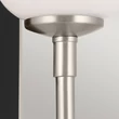 Elstead SOLIA fürdőszobai fali lámpa fém, üveg, nikkel, fekete, opál, G9, 3W, 3000K, 300Lm, IP44 - ELS-KL-SOLIA-1W-BNB