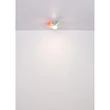 Globo HINES ventilátoros lámpa fém, műanyag, fehér, sokszínű, LED, 10W, 3000-6500K, 750Lm - 03609B