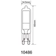 Globo Bulb izzó kerámia, üveg, fehér, G9, 4W, 3000K, 600Lm - 10486
