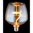 Globo BULB E27-LED filament fényforrás üveg, borostyán, 4W, 1800K, 240lm - 11539A