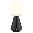 Globo SORA asztali dekor lámpa fém, akril, fekete, nikkel, fehér, LED, 1.5W, 3000-4500-6500K, 140 Lm - 21029S