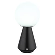Globo SORA asztali dekor lámpa fém, akril, fekete, nikkel, fehér, LED, 1.5W, 3000-4500-6500K, 140 Lm - 21029S