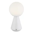 Globo SORA asztali dekor lámpa fém, akril, fehér, LED, 1.5W, 3000-4500-6500K, 140 Lm - 21029W