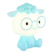Globo SHEEPY asztali gyerek lámpa műanyag, kék, fehér, LED, 1W, 3000K, 32 Lm - 21760B