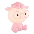 Globo SHEEPY asztali gyerek lámpa műanyag, pink, fehér, LED, 1W, 3000K, 32 Lm - 21760P