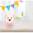 Globo PUPPY asztali gyerek lámpa műanyag, pink, fehér, LED, 1W, 3000K, 32 Lm - 21761P