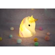 Globo UNICORN dekor lámpa műanyag, fehér, sokszínű, LED, 2W, 3000K,  - 28052