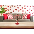 Globo AMORE asztali dekor lámpa fém, szilikon, piros, fehér, LED, 6W, 3000K, 250 Lm - 28054R
