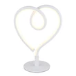 Globo AMORE asztali dekor lámpa fém, szilikon, fehér, LED, 6W, 3000K, 250 Lm - 28054W