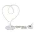 Globo AMORE asztali dekor lámpa fém, szilikon, fehér, LED, 6W, 3000K, 250 Lm - 28054W