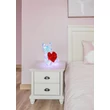 Globo BRONDAR dekor lámpa műanyag, piros, pink, áttetsző, kristály hatású, LED, 6W, 8000K - 28058
