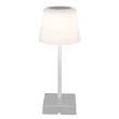 Globo XAYDEN asztali dekor lámpa fém, műanyag, ezüst, fehér, LED, 2W, 3000-6500K, 100 Lm - 28061SI