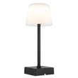 Globo XAYDEN asztali dekor lámpa fém, műanyag, fekete, fehér, LED, 2W, 3000-6500K, 100 Lm - 28061S