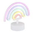 Globo PELANGI dekor lámpa műanyag, fehér, sokszínű, LED, 2W - 28063