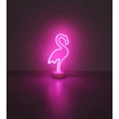 Globo FLAMINGO dekor lámpa műanyag, fehér, pink, LED, 2W - 28064