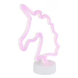 Globo UNICORN II dekor lámpa műanyag, fehér, pink, LED, 2W - 28065