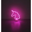 Globo UNICORN II dekor lámpa műanyag, fehér, pink, LED, 2W - 28065