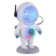 Globo COSMO asztali gyereklámpa műanyag, ezüst, szürke, kék, fehér, piros,  RGB-LED, 4.5W - 28084