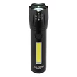 Globo LIGHTA zseblámpa fém, műanyag, fekete, LED, 3W, 5000-5500K, 100Lm - 31919