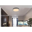 Globo DORO mennyezet lámpa fém, műanyag, ezüst, fehér, LED, 24W, 3000K, 120Lm - 416080AD2R