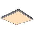 Globo DORO mennyezet lámpa fém, műanyag, ezüst, fehér, LED, 24W, 3000K, 120Lm - 416080AD2
