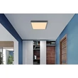 Globo DORO mennyezet lámpa fém, műanyag, ezüst, fehér, LED, 24W, 3000K, 120Lm - 416080AD2