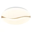 Globo LETICIA mennyezet lámpa fém, fa, műanyag, fehér, barna, LED, 24W, 3000-4200-6000K, 1850Lm - 41790-20