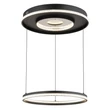 Globo MARSH függeszték fém, akril, fekete, LED, 54W, 2700-6500K, 2035Lm - 48041H