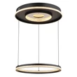Globo MARSH függeszték fém, akril, fekete, LED, 54W, 2700-6500K, 2035Lm - 48041H