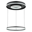 Globo MARSH függeszték fém, akril, fekete, LED, 54W, 2700-6500K, 2035Lm - 48041H