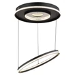 Globo MARSH függeszték fém, akril, fekete, LED, 54W, 2700-6500K, 2035Lm - 48041H