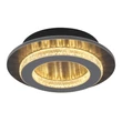 Globo JAYDEN mennyezet lámpa fém, műanyag, fekete, antracit, szürke, LED, 12W, 3000-4000-6500K, 470Lm - 48042-12A