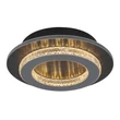 Globo JAYDEN mennyezet lámpa fém, műanyag, fekete, antracit, szürke, LED, 12W, 3000-4000-6500K, 470Lm - 48042-12A