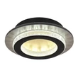 Globo JAYDEN mennyezet lámpa fém, műanyag, fekete, arany ,áttetsző LED, 12W, 3000-4000-6500K, 470Lm - 48042-12G