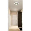 Globo JAYDEN mennyezet lámpa fém, műanyag, fehér,  áttetsző , szürke, LED, 12W, 3000-4000-6500K, 470Lm - 48042-12W