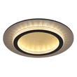 Globo JAYDEN mennyezet lámpa fém, műanyag, fekete, arany ,áttetsző LED, 24W, 3000-4000-6500K, 920Lm - 48042-24G