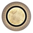 Globo JAYDEN mennyezet lámpa fém, műanyag, fekete, arany ,áttetsző LED, 24W, 3000-4000-6500K, 920Lm - 48042-24G