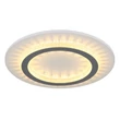 Globo JAYDEN mennyezet lámpa fém, műanyag, fehér,  áttetsző , szürke, LED, 24W, 3000-4000-6500K, 920Lm - 48042-24W