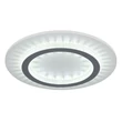 Globo JAYDEN mennyezet lámpa fém, műanyag, fehér,  áttetsző , szürke, LED, 24W, 3000-4000-6500K, 920Lm - 48042-24W