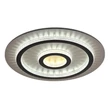 Globo JAYDEN mennyezet lámpa fém, műanyag, fekete, arany ,áttetsző LED, 40W, 3000-6500K, 1300Lm - 48042-40G