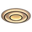 Globo JAYDEN mennyezet lámpa fém, műanyag, fekete, arany, LED, 60W, 3000-6500K, 2100Lm - 48042-60G