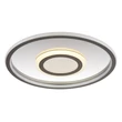 Globo CARA mennyezet lámpa fém, akril, szürke, fehér, LED, 40W, 3000K, 2400Lm - 48556-40
