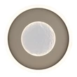 Globo WILEY mennyezet lámpa fém, akril, fehér, szürke, LED, 24W, 2700-4500-6500K, 1000Lm - 48904-24