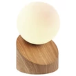Globo ALISA asztali lámpa fém, üveg, barna, fehér, G9 - 50300146