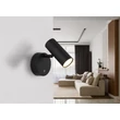Globo ALLVI szpot lámpa műanyag, fekete, LED, 0.4W, 3100K, 29Lm - 57914-1AL