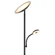 Globo SKOPO állólámpa fém, műanyag, fekete, fehér, LED, 20W+5W, 1100Lm+330lLm, CCT 3000/4000/6500K - 58011