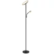 Globo SKOPO állólámpa fém, műanyag, fekete, fehér, LED, 20W+5W, 1100Lm+330lLm, CCT 3000/4000/6500K - 58011