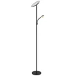 Globo SKOPO állólámpa fém, műanyag, fekete, fehér, LED, 20W+5W, 1100Lm+330lLm, CCT 3000/4000/6500K - 58011